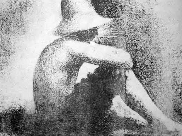 全身像素描作品选人物全身像写生是素描基础训练的延续和提高,是素描教学系统的重要部分,有着丰富而广阔的表现空间。人物全身素描一方面满足了学生对素描问题深度的积极探索