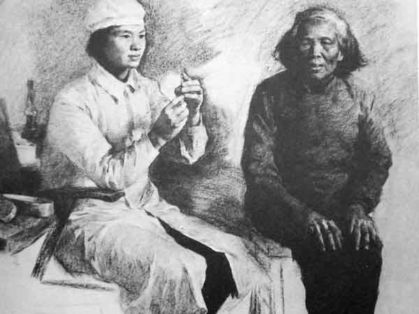 全身像素描作品选人物全身像写生是素描基础训练的延续和提高，是素描教学系统的重要部分，有着丰富而广阔的表现空间。人物全身素描一方面满足了学生对素描问题深度的积极探索