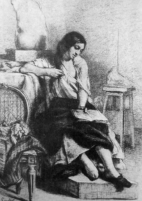 全身像素描人物全身像作为一个有机的整体，每一部分与结构在所处空间里都有其合适的位置。