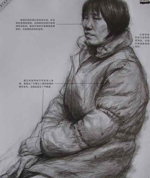 画得比较轻松，有较好的深入表现能力。