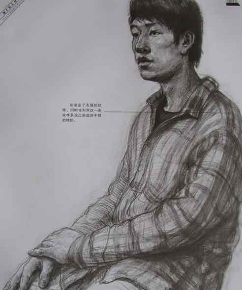 线条流畅，与灰调子衔接得较好，人物形象也比较生动。