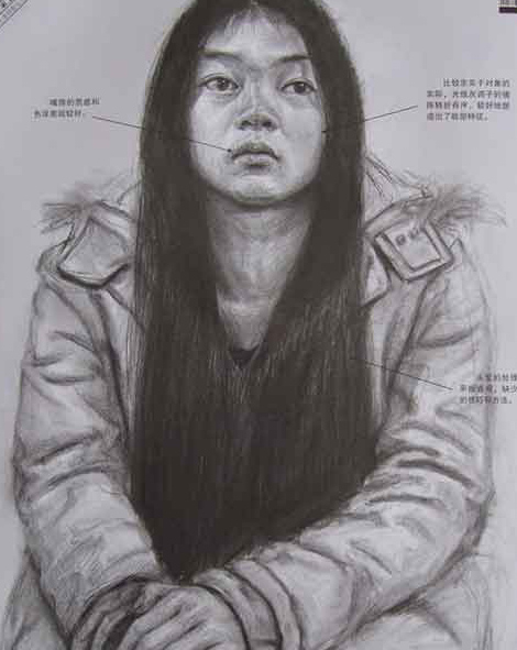 有一定的塑造能力。对结构关系也能较好地予以表现