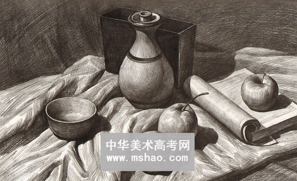 素描立方体组合图片大全_素描立方体组合图片