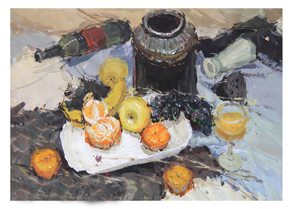 笑笑美术兵团 色彩静物