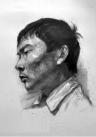 人物头像素描写生