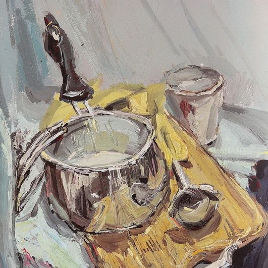 2013年中国美术学院色彩静物高分试卷