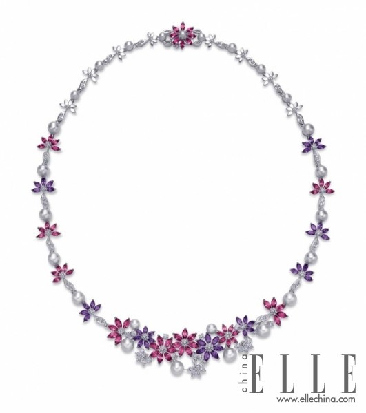 珠宝设计师玩转2014最热兰花紫