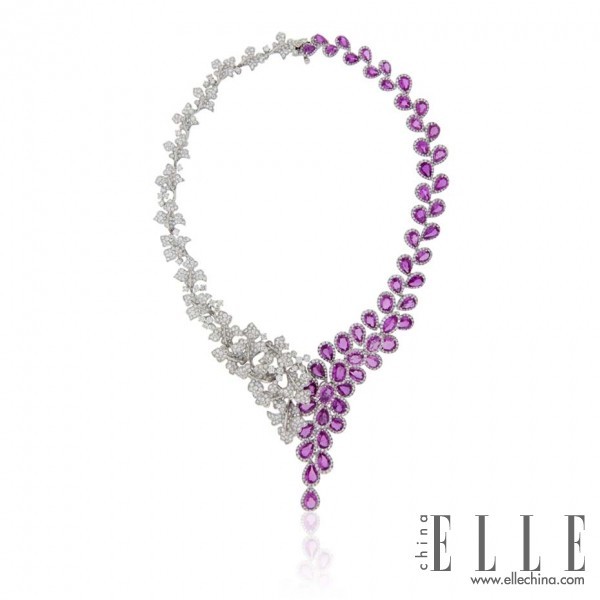 珠宝设计师玩转2014最热兰花紫