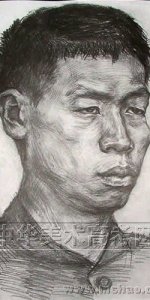 天津美院优秀素描高考考卷