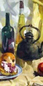 鲁迅美院色彩优秀试卷