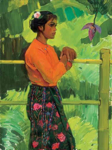  詹建俊油画作品精选 