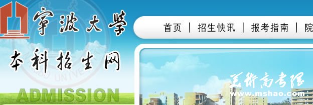 宁波大学2010 年艺术类专业成绩查询