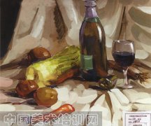  天津美术学院高分色彩试卷 