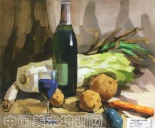  天津美术学院近年色彩高分试卷 