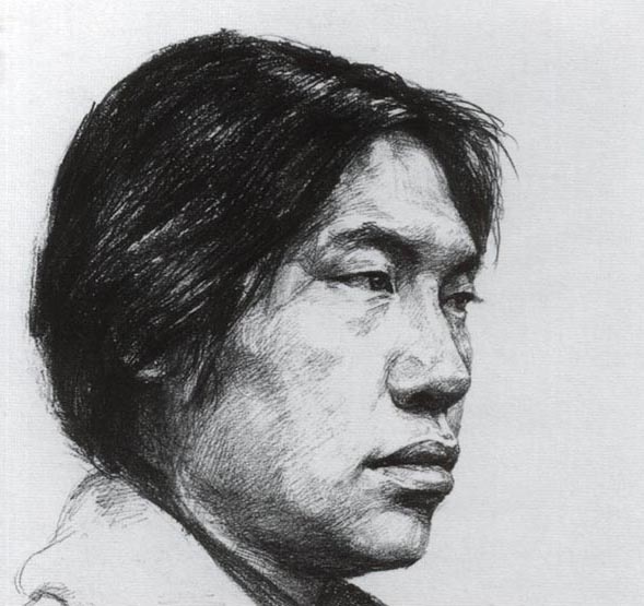  天津美院高分素描试卷 