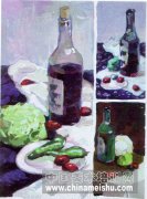  北京服装学院近年优秀色彩试卷 