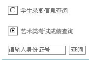 辽东学院2011艺术类考试成绩查询
