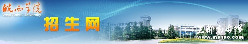 2011年皖西学院艺术高考录取查询