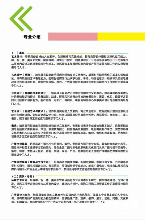 2012年西安外事学院艺术类专业介绍