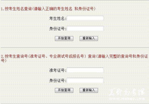 2012年莆田学院艺术类专业校考成绩查询